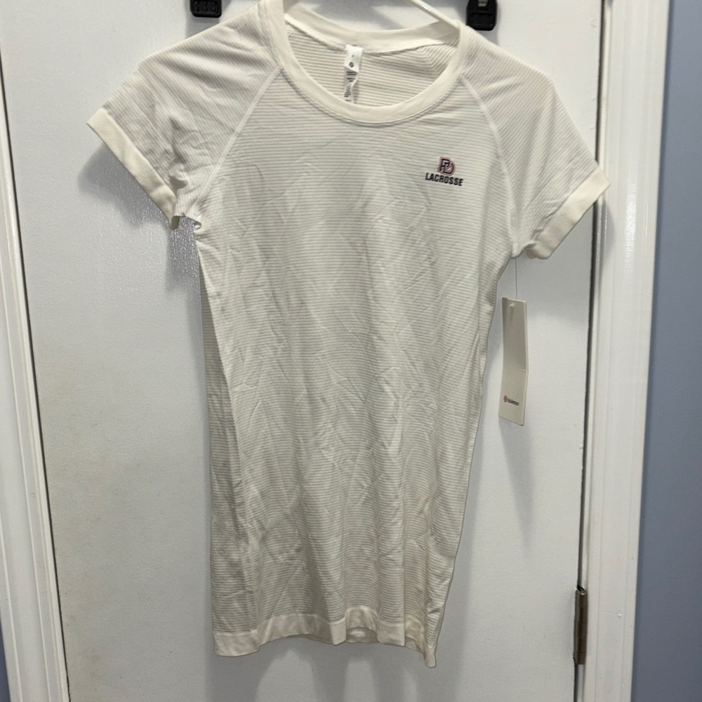 Lululemon swiftly tech White Lacrosse Women's Top NWT
